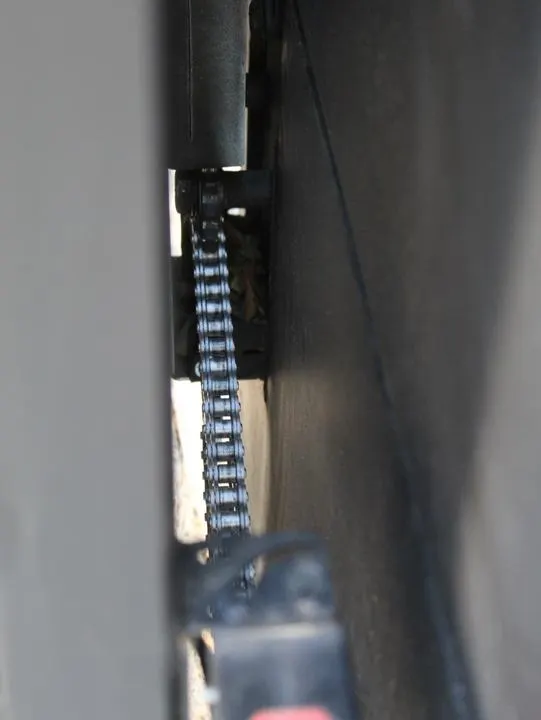 Chain and track detail