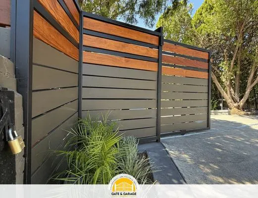 Mixed horizontal frontage and return