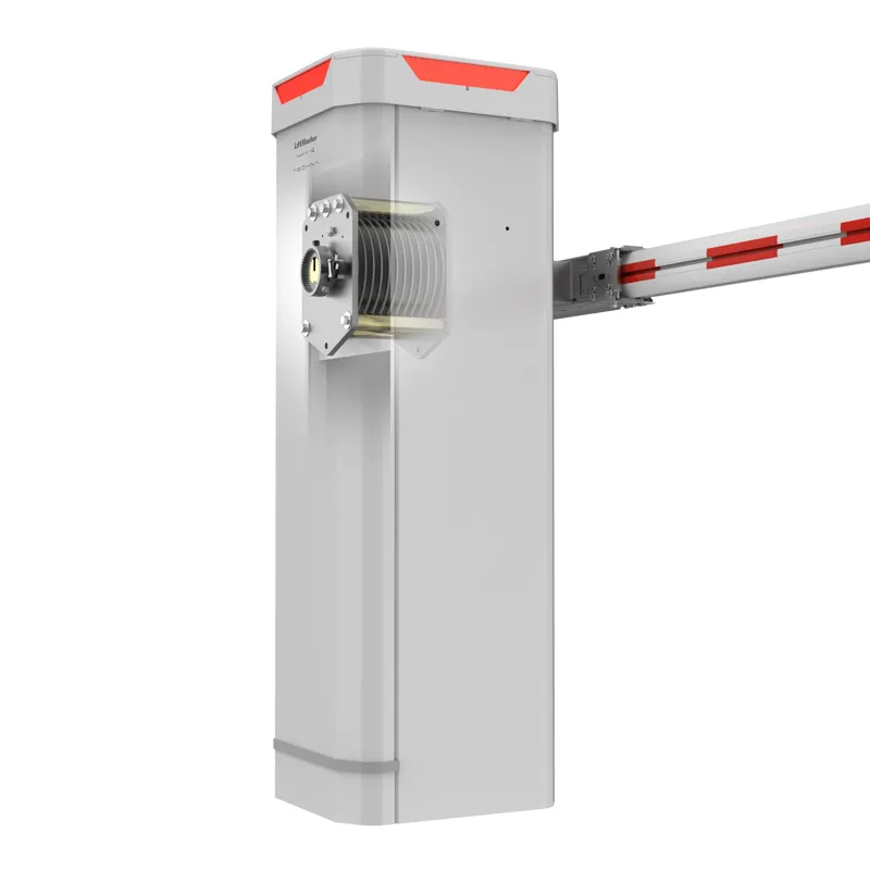 LiftMaster TECHNA IBG24DC industrial long-arm barrier operator