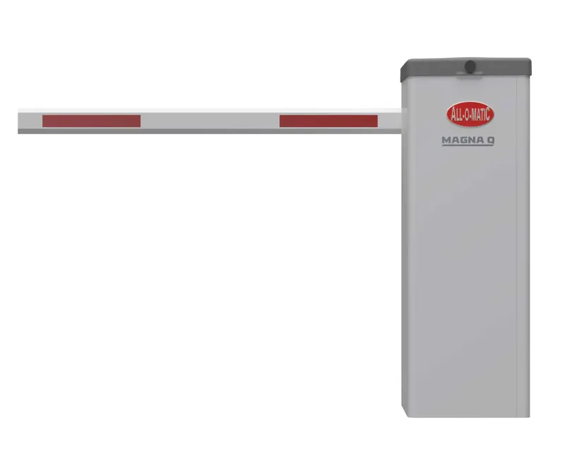 All-o-Matic MAGNA Q parking barrier with long arm option operator
